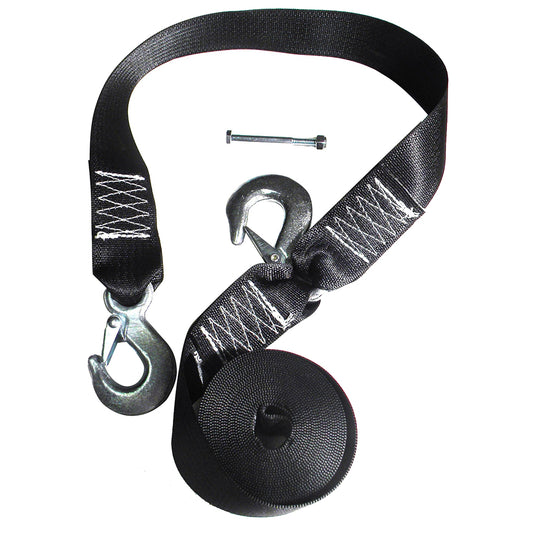 Rod Saver Winch Strap Replacement w/Safety Strap - 20 [WS20S] - Premium Winch Straps & Cables from Rod Saver - Just $28.99! Shop now at Brushy Creek Marine
