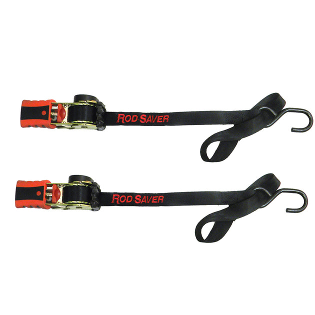 Rod Saver Mini Retractable Tie Down w/Soft Hook - 50" - Pair [RT50SH] - Premium Tie-Downs from Rod Saver - Just $72.99! Shop now at Brushy Creek Marine
