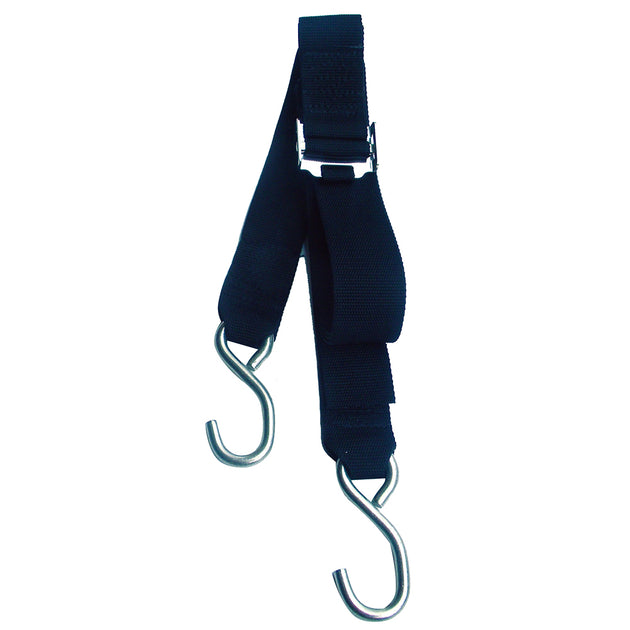 Rod Saver Stainless Steel Roller Buckle Gunwale Tie-Down - 2" x 13 [SS/GW213] - Premium Tie-Downs from Rod Saver - Just $31.99! Shop now at Brushy Creek Marine
