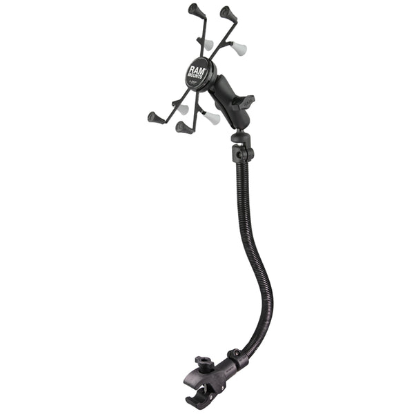 RAM Mount X-GripWheelchair Leg Rail Mount f/7"-8" Tablets [RAP-400-18-B-UN8] - Premium Wheelchair Mounts from RAM Mounting Systems - Just $136.99! Shop now at Brushy Creek Marine