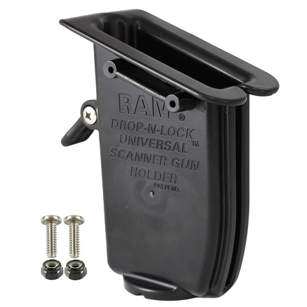 RAM Mount RAM Drop-N-Lock Scanner Gun Holder [RAP-317U] - Premium iPad/iPhone/iPod Mounts from RAM Mounting Systems - Just $26.99! Shop now at Brushy Creek Marine