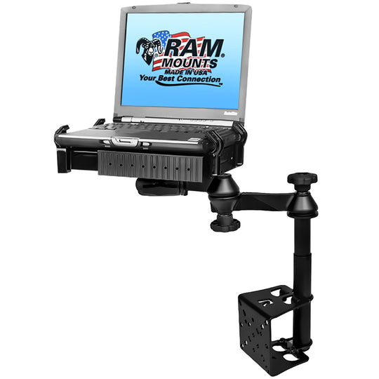 RAM Mount RAM Vertical Drill-Down Laptop Mount [RAM-VB-184T-SW1] - Premium Vehicle Mounts from RAM Mounting Systems - Just $255.99! Shop now at Brushy Creek Marine