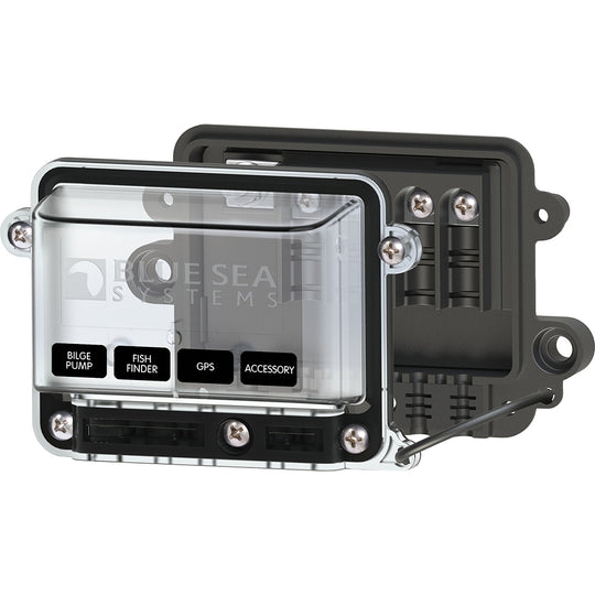 Blue Sea 2356 Water Resistant BusBar - 100 Amp w/Cover [2356] - Premium Busbars, Connectors & Insulators from Blue Sea Systems - Just $54.99! Shop now at Brushy Creek Marine