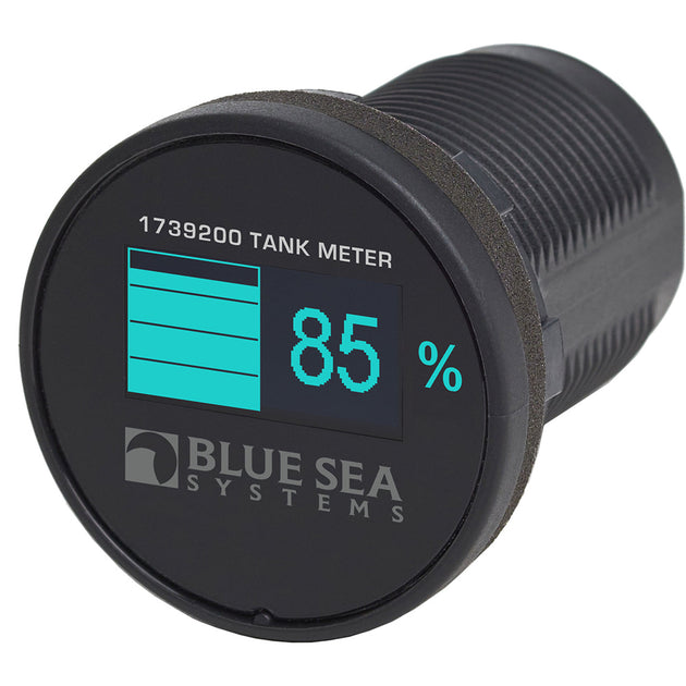 Blue Sea 1739200 Mini OLED Tank Meter - Blue [1739200] - Premium Meters & Monitoring from Blue Sea Systems - Just $81.99! Shop now at Brushy Creek Marine