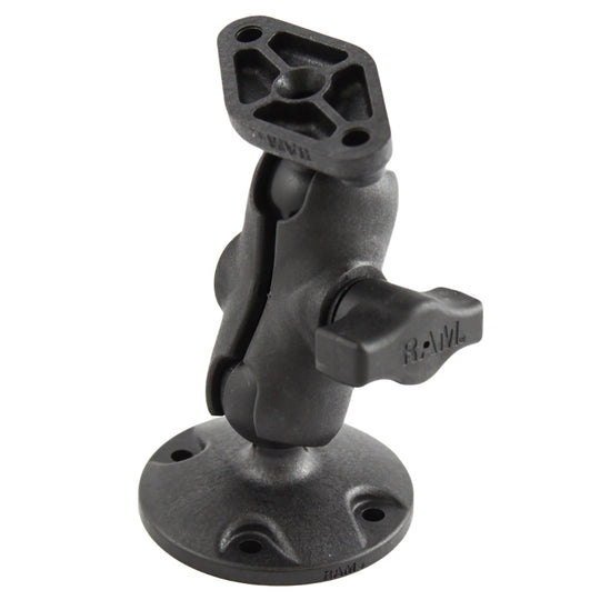 RAM Mount RAM High-Strength Composite Drill-Down Mount w/Diamond Plate [RAP-B-138-AU] - Premium Surface Mount from RAM Mounting Systems - Just $20.49! Shop now at Brushy Creek Marine