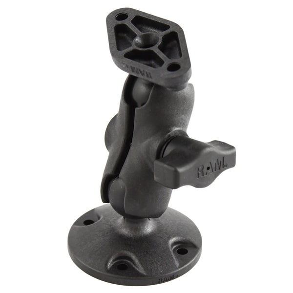RAM Mount RAM High-Strength Composite Drill-Down Mount w/Diamond Plate [RAP-B-138-AU] - Premium Surface Mount from RAM Mounting Systems - Just $20.99! Shop now at Brushy Creek Marine
