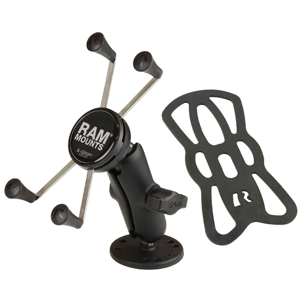 RAM Mount X-Grip Large Phone Mount with Drill-Down Base [RAM-B-138-UN10] - Premium Cell Phone Mounts from RAM Mounting Systems - Just $65.99! Shop now at Brushy Creek Marine
