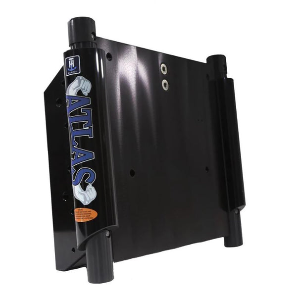 T-H Marine ATLAS 6" Set Back Hydraulic Jack Plate - Gloss Black Anodized [AHJ-6V-B-DP] - Premium Jack Plates from T-H Marine Supplies - Just $1999.99! Shop now at Brushy Creek Marine