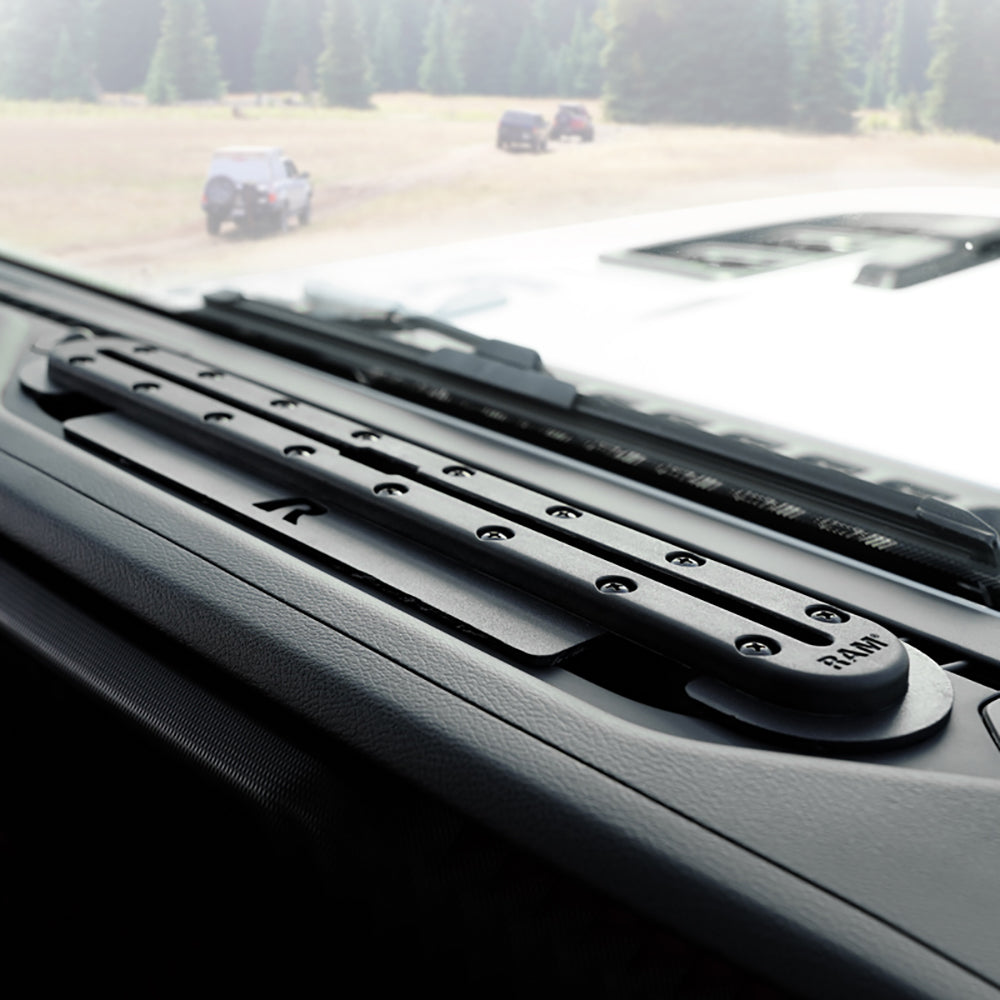 RAM Mount Tough-Track f/18-19 Jeep JL/Gladiator [RAM-DT-204-TRACK-A12U] - Premium Vehicle Mounts from RAM Mounting Systems - Just $40.99! Shop now at Brushy Creek Marine