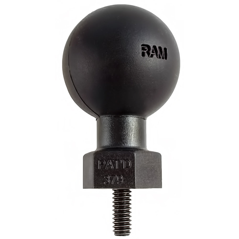 RAM Mount RAM Tough-Ball w/1/4"-20 x .50" Threaded Stud f/Kayaks [RAP-379U-252050-KAY1] - Premium C Size from RAM Mounting Systems - Just $13.49! Shop now at Brushy Creek Marine