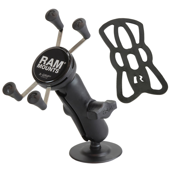 RAM Mount RAM X-Grip Phone Mount w/Flex Adhesive Base [RAP-B-378-UN7U] - Premium Surface Mount from RAM Mounting Systems - Just $59.49! Shop now at Brushy Creek Marine