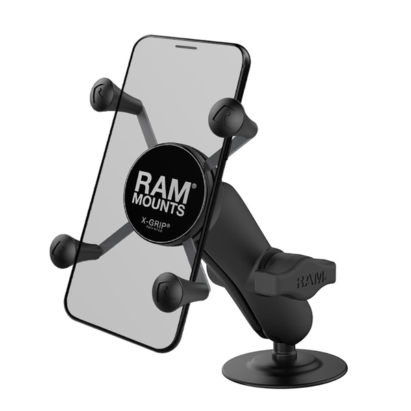 RAM Mount RAM X-Grip Phone Mount w/Flex Adhesive Base [RAP-B-378-UN7U] - Premium Surface Mount from RAM Mounting Systems - Just $59.49! Shop now at Brushy Creek Marine