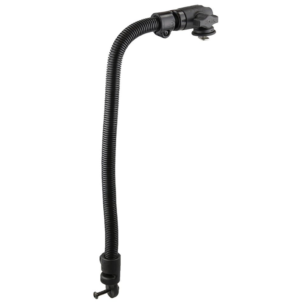 RAM Mount RAM Track Ball Transducer Mount w/18" Aluminum Rod [RAM-B-316-18-TRA1-TRA1U] - Premium Kayak Mounts from RAM Mounting Systems - Just $48.99! Shop now at Brushy Creek Marine