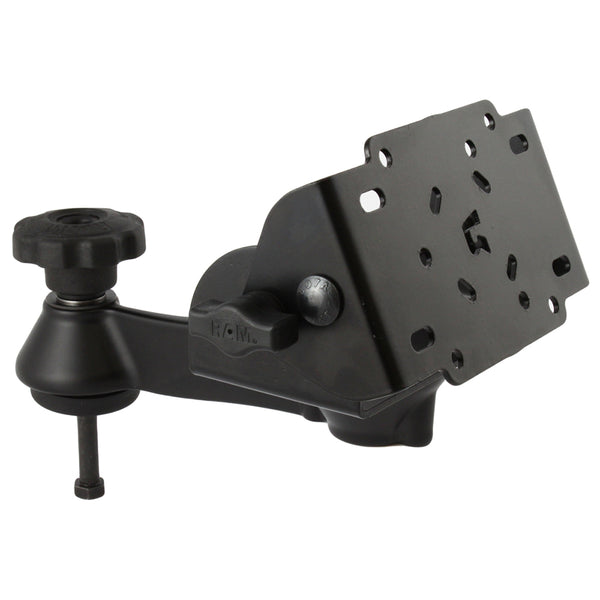 RAM Mount RAM Tilt-N-Turn 90-Degree Bracket w/Single Swing Arm [RAM-VB-TNT90-1] - Premium Vehicle Mounts from RAM Mounting Systems - Just $87.99! Shop now at Brushy Creek Marine