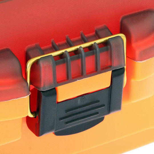 Plano 2-Tray Tackle Box w/Dual Top Access - Smoke  Bright Orange [PLAMT6221] - Premium Tackle Storage from Plano - Just $19.99! Shop now at Brushy Creek Marine