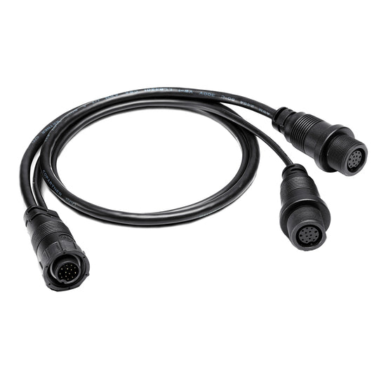 Humminbird 14 M ID SIDB Y - SOLIX/APEX Side Imaging  2D Splitter Cable [720111-1] - Premium Accessories from Humminbird - Just $65.99! Shop now at Brushy Creek Marine