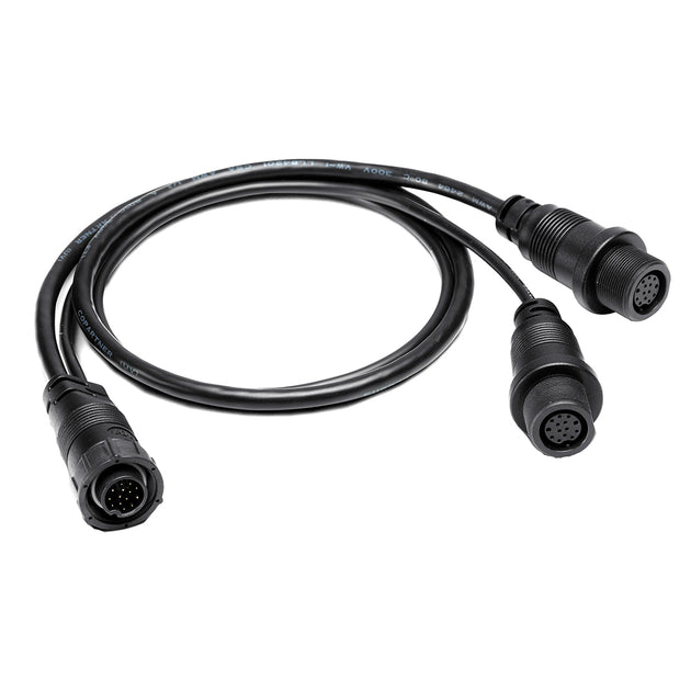 Humminbird 14 M ID SIDB Y - SOLIX/APEX Side Imaging  2D Splitter Cable [720111-1] - Premium Accessories from Humminbird - Just $65.99! Shop now at Brushy Creek Marine