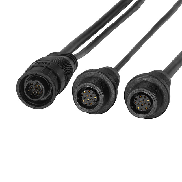 Humminbird 14 M SILR Y - SOLIX/APEX Side Imaging Left-Right Splitter Cable [720112-1] - Premium Accessories from Humminbird - Just $65.99! Shop now at Brushy Creek Marine