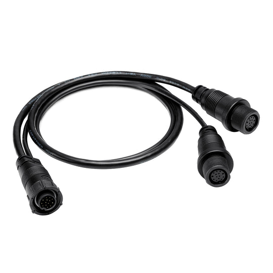 Humminbird 14 M SILR Y - SOLIX/APEX Side Imaging Left-Right Splitter Cable [720112-1] - Premium Accessories from Humminbird - Just $65.99! Shop now at Brushy Creek Marine
