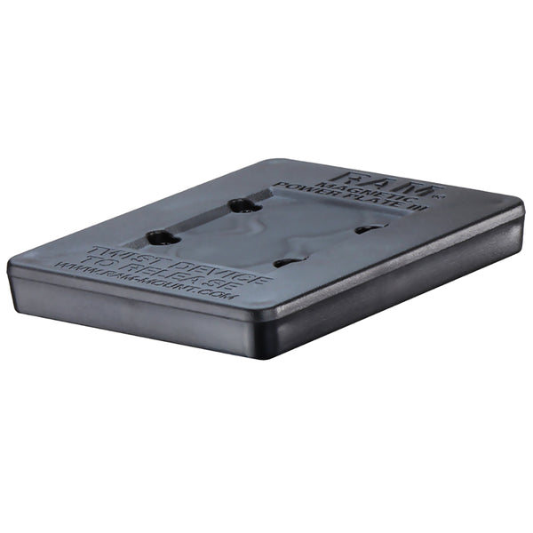 RAM Mount RAM Power Plate III Universal Magnetic Holder [RAP-300-1U] - Premium Surface Mount from RAM Mounting Systems - Just $20.99! Shop now at Brushy Creek Marine