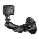 RAM Mount RAM Twist-Lock Suction Cup Mount w/Universal Action Camera Adapter [RAM-B-166-GOP1U] - Premium Camera Mounts from RAM Mounting Systems - Just $44.99! Shop now at Brushy Creek Marine