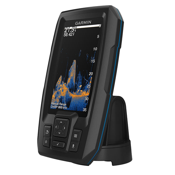 Garmin STRIKER Vivid 4cv Fishfinder w/GT20-TM [010-02550-00] - Premium Fishfinder Only from Garmin - Just $199.99! Shop now at Brushy Creek Marine