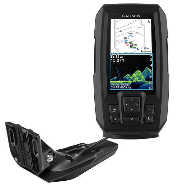 Garmin STRIKER Vivid 4cv Fishfinder w/GT20-TM [010-02550-00] - Premium Fishfinder Only from Garmin - Just $199.99! Shop now at Brushy Creek Marine