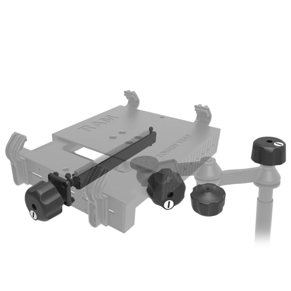 RAM Mount RAM Safe-N-Secure Locking Kit f/RAM Tough-Tray  Swing Arms [RAM-234-LKU] - Premium Laptop Mounts from RAM Mounting Systems - Just $119.49! Shop now at Brushy Creek Marine