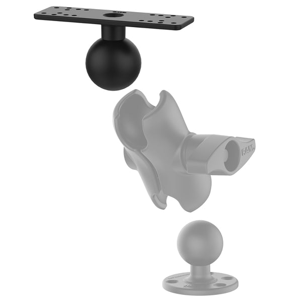 RAM Mount RAM Marine Electronics Ball Adapter [RAM-D-115BU] - Premium Marine Electronics Mounts from RAM Mounting Systems - Just $34.49! Shop now at Brushy Creek Marine