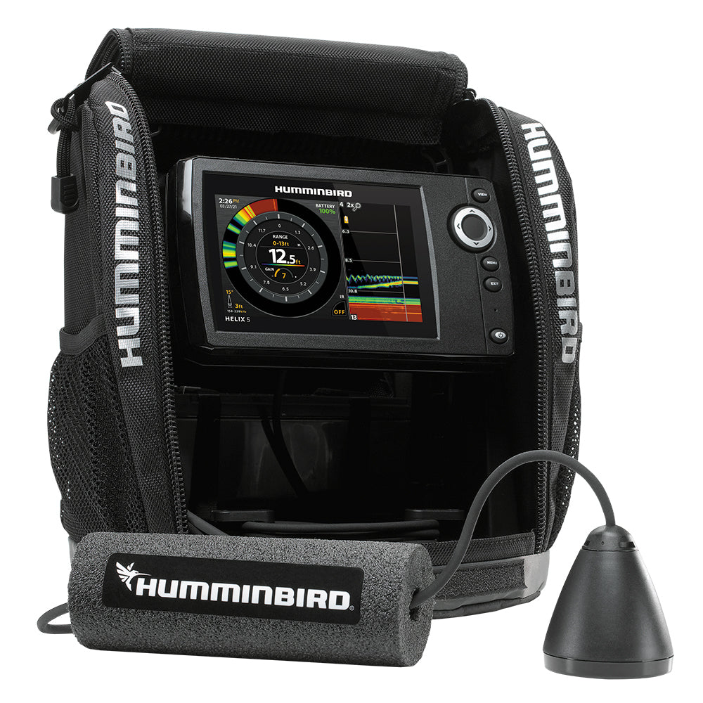 Humminbird ICE HELIX 5 CHIRP G3 - Sonar Only [411720-1] - Premium Ice Flashers from Humminbird - Just $429.99! Shop now at Brushy Creek Marine