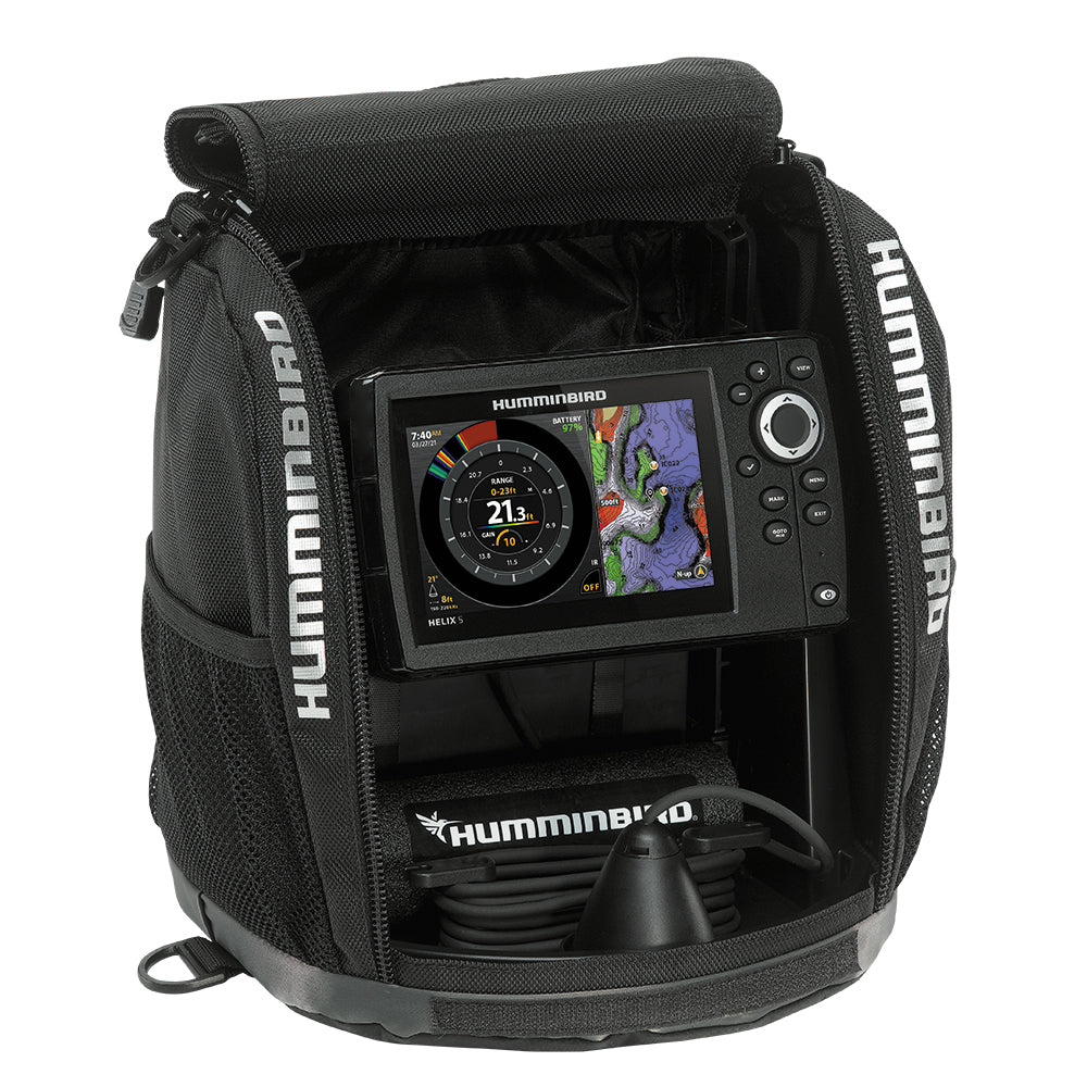 Humminbird ICE HELIX 5 CHIRP GPS G3 - Sonar/GPS Combo [411730-1] - Premium Ice Flashers from Humminbird - Just $529.99! Shop now at Brushy Creek Marine