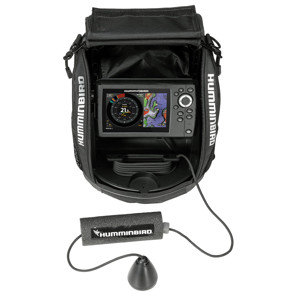 Humminbird ICE HELIX 5 CHIRP GPS G3 - Sonar/GPS Combo [411730-1] - Premium Ice Flashers from Humminbird - Just $529.99! Shop now at Brushy Creek Marine