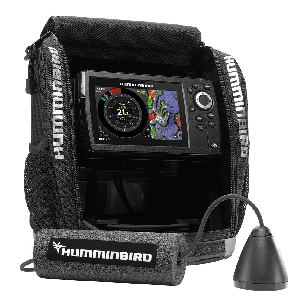 Humminbird ICE HELIX 5 CHIRP GPS G3 - Sonar/GPS Combo [411730-1] - Premium Ice Flashers from Humminbird - Just $529.99! Shop now at Brushy Creek Marine