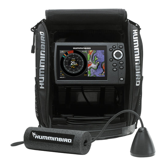 Humminbird ICE HELIX 5 CHIRP GPS G3 - Sonar/GPS Combo [411730-1] - Premium Ice Flashers from Humminbird - Just $529.99! Shop now at Brushy Creek Marine