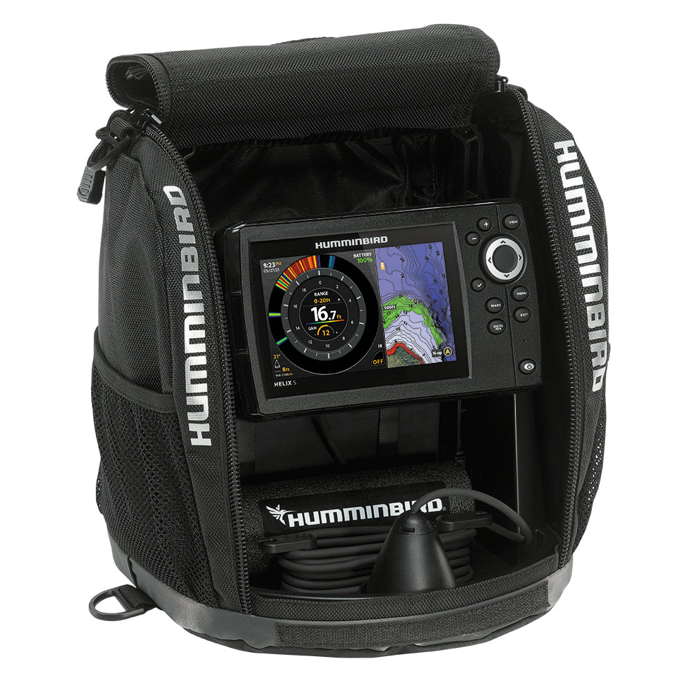 Humminbird ICE HELIX 5 CHIRP GPS G3 - Sonar/GPS All-Season [411740-1] - Premium Ice Flashers from Humminbird - Just $629.99! Shop now at Brushy Creek Marine