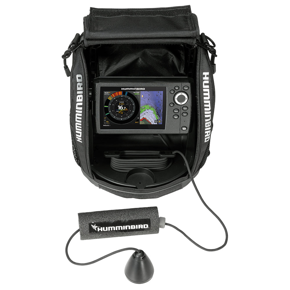 Humminbird ICE HELIX 5 CHIRP GPS G3 - Sonar/GPS All-Season [411740-1] - Premium Ice Flashers from Humminbird - Just $629.99! Shop now at Brushy Creek Marine