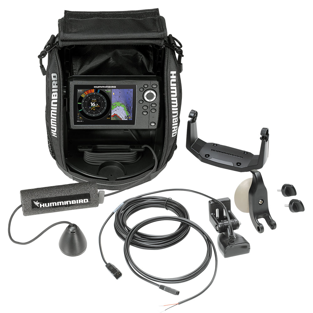 Humminbird ICE HELIX 5 CHIRP GPS G3 - Sonar/GPS All-Season [411740-1] - Premium Ice Flashers from Humminbird - Just $629.99! Shop now at Brushy Creek Marine
