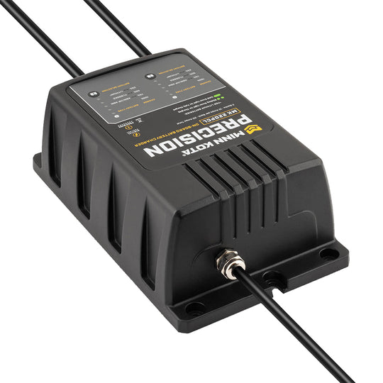 Minn Kota On-Board Precision Charger MK-220 PCL 2 Bank x 10 AMP LI Optimized Charger [1832201] - Premium Battery Chargers from Minn Kota - Just $319.99! Shop now at Brushy Creek Marine