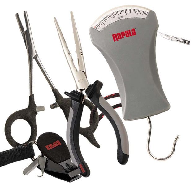 Rapala Combo Pack - Pliers, Forceps, Scale  Clipper [RTC-6PFSC] - Premium Tools from Rapala - Just $49.99! Shop now at Brushy Creek Marine