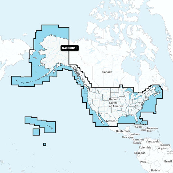 Navionics NAUS001L - U.S.  Coastal Canada - Navionics+ [010-C1366-30] - Premium Navionics + from Navionics - Just $199.99! Shop now at Brushy Creek Marine