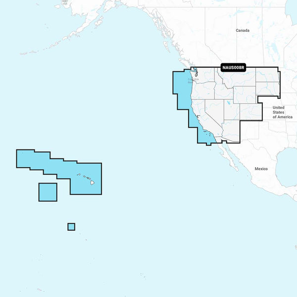 Navionics NAUS008R - U.S. West - Navionics+ [010-C1371-30] - Premium Navionics + from Navionics - Just $149.99! Shop now at Brushy Creek Marine