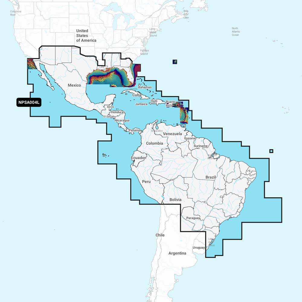 Navionics Platinum+ NPSA004L - Mexico, Caribbean to Brazil [010-C1364-40] - Premium Navionics Platinum Plus from Navionics - Just $399.99! Shop now at Brushy Creek Marine