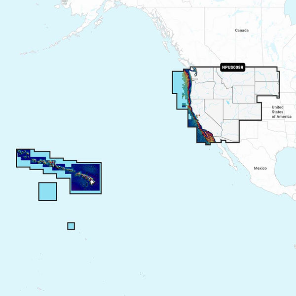 Navionics Platinum+ NPUS008R - U.S. West [010-C1371-40] - Premium Navionics Platinum Plus from Navionics - Just $249.99! Shop now at Brushy Creek Marine