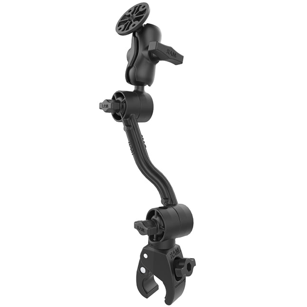 RAM Mount RAM Tough-Claw w/Ratchet Extension Arm  Double Ball Mount [RAP-418-400-PA-202U] - Premium Wheelchair Mounts from RAM Mounting Systems - Just $89.99! Shop now at Brushy Creek Marine
