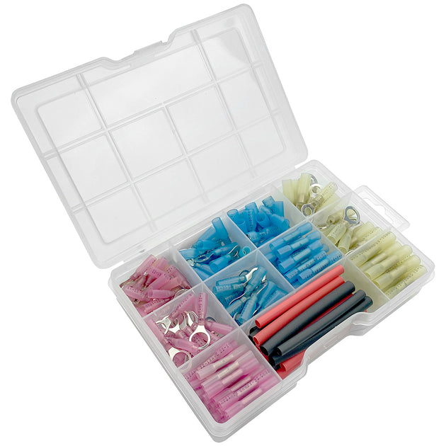 T-H Marine Heat Shrink Connector Kit *200-Piece [BE-EL-31640-DP] - Premium Accessories from T-H Marine Supplies - Just $59.99! Shop now at Brushy Creek Marine