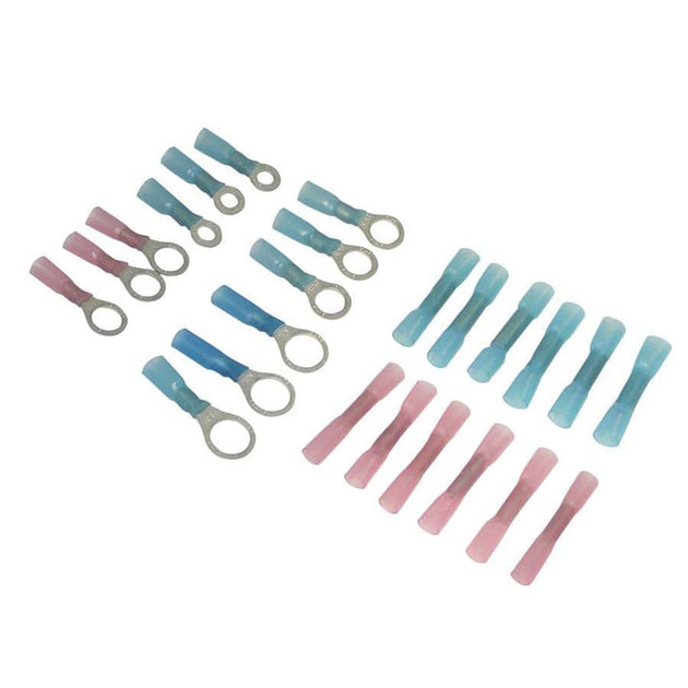 T-H Marine Heat Shrink Terminal Connector Kit *24-Piece [BE-EL-51047-DP] - Premium Terminals from T-H Marine Supplies - Just $21.99! Shop now at Brushy Creek Marine
