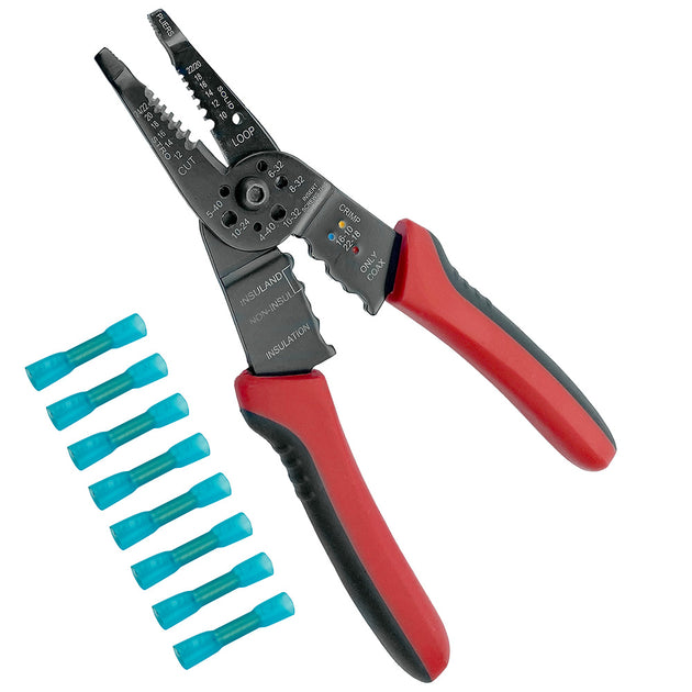 T-H Marine Heat Shrink Kit w/6-In-1 Wire Tool  Connectors [BE-EL-31643-DP] - Premium Tools from T-H Marine Supplies - Just $19.99! Shop now at Brushy Creek Marine