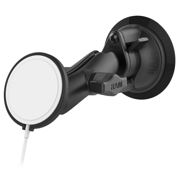 RAM Mount RAM Twist-Lock Suction Cup Mount f/Apple MagSafe [RAM-B-166-AP-MAGU] - Premium Cell Phone Mounts from RAM Mounting Systems - Just $47.49! Shop now at Brushy Creek Marine