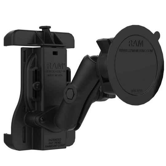 RAM Mount RAM Quick-Grip Suction Cup Mount f/Apple MagSafe Compatible Phones [RAM-B-166-UN15WU] - Premium Cell Phone Mounts from RAM Mounting Systems - Just $87.49! Shop now at Brushy Creek Marine