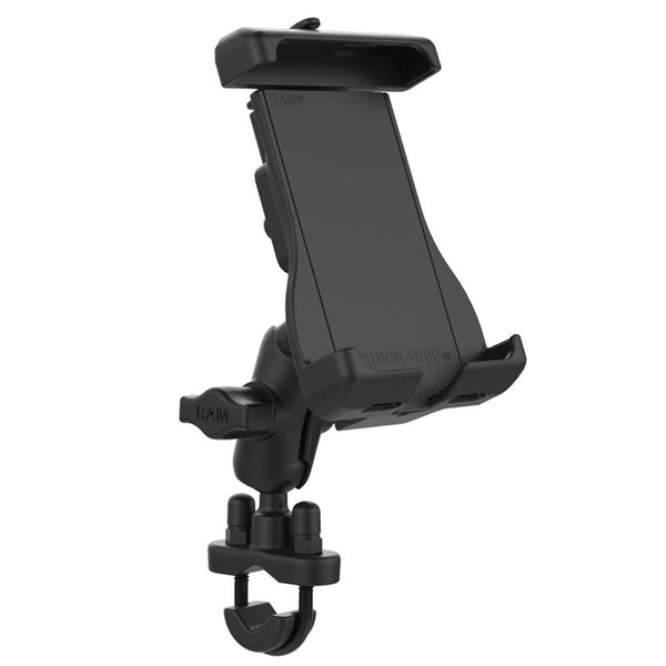RAM Mount RAM Quick-Grip Handlebar Mount f/Apple MagSafe Compatible Phones [RAM-B-149Z-A-UN15WU] - Premium Cell Phone Mounts from RAM Mounting Systems - Just $86.99! Shop now at Brushy Creek Marine